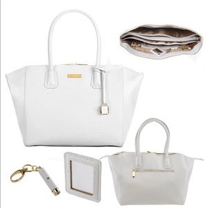 Joy & Iman Leather “Best Friend” Large Satchel